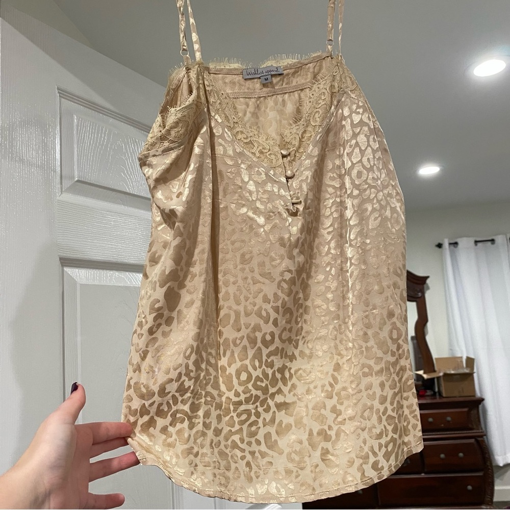 Silky Cheetah Tank